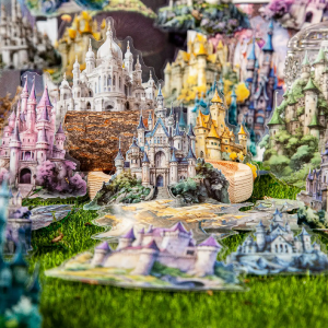 Sticker Fantasy Castle series